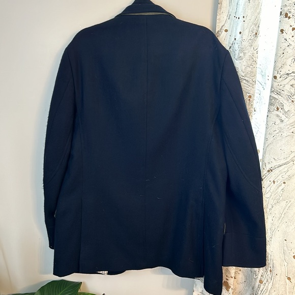 NWOT! Flynt Rizzo Mens Wool and cashmere Blend Sports Coat Hybrid Zipper Button - Picture 5 of 5